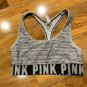 Extra small XS Victoria’s Secret pink pull on sports bra